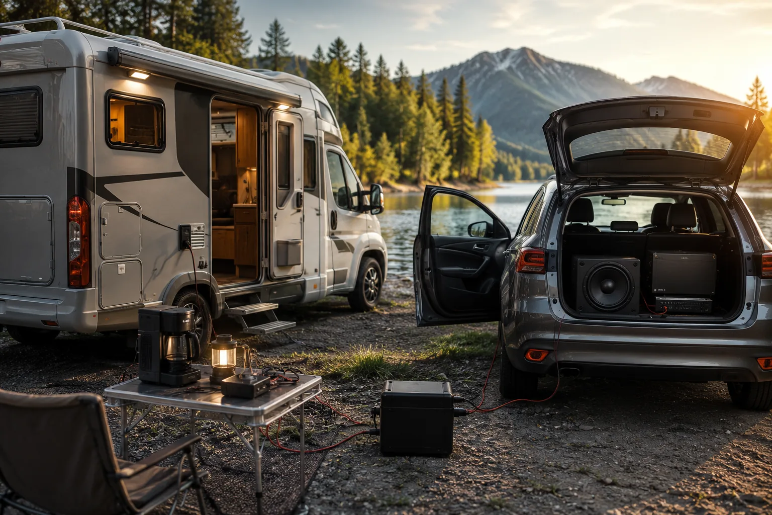 NaVolt RV, Car Audio and Auxiliary Retrofit Power sodium-ion battery application scenario